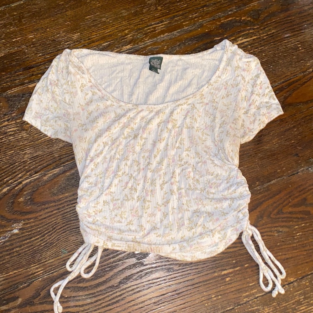 Flower crop top